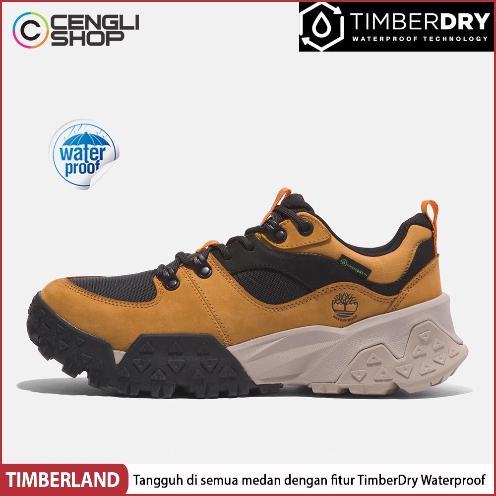 SEPATU TIMBERLAND SNEAKER PRIA ORIGINAL SNEAKERS KULIT ASLI ORI WATERPROOF TIM01