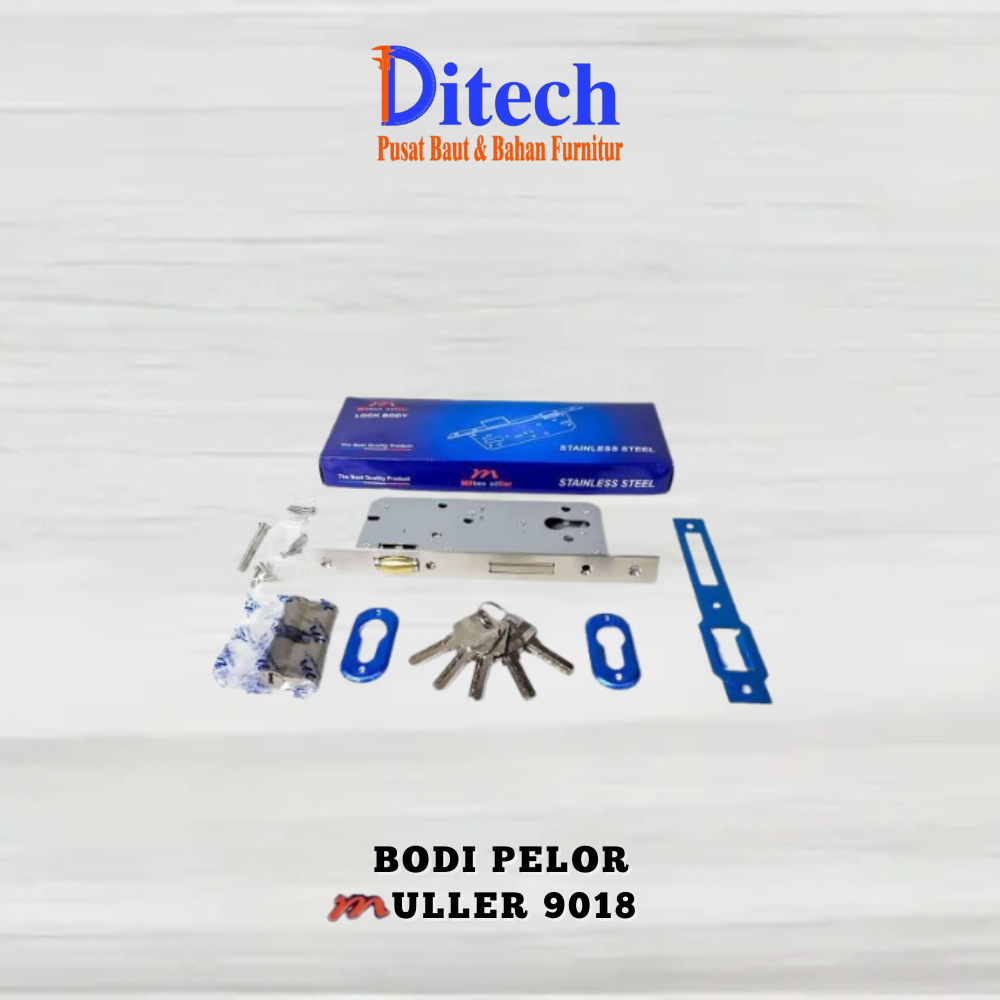 ☑️BODI PELOR MULLER 9018/BODI PELOR KUNCI PINTU BESAR/BODI PELOR PINTU KUPU TARUNG