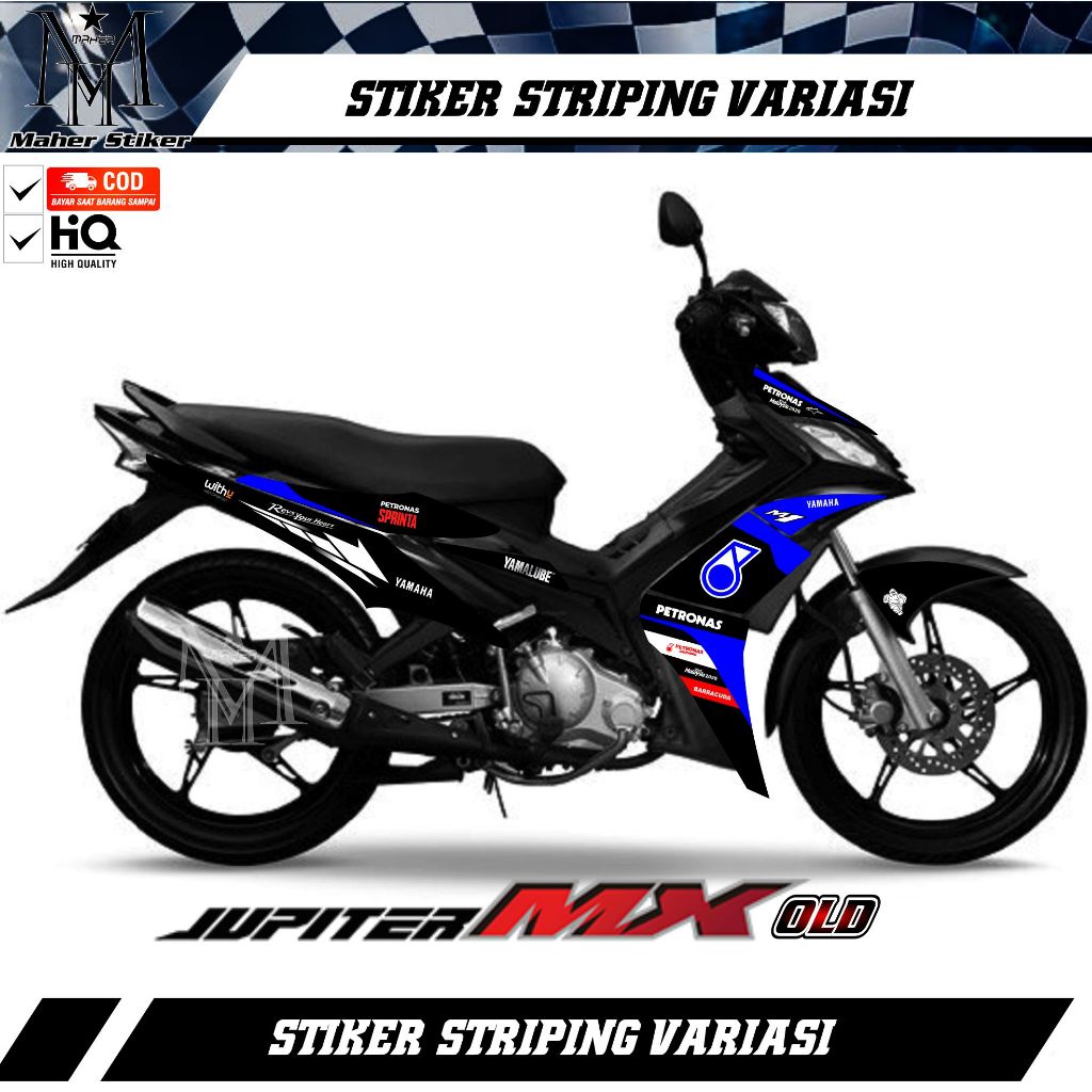 Striping Mx Old  Variasi Petronas