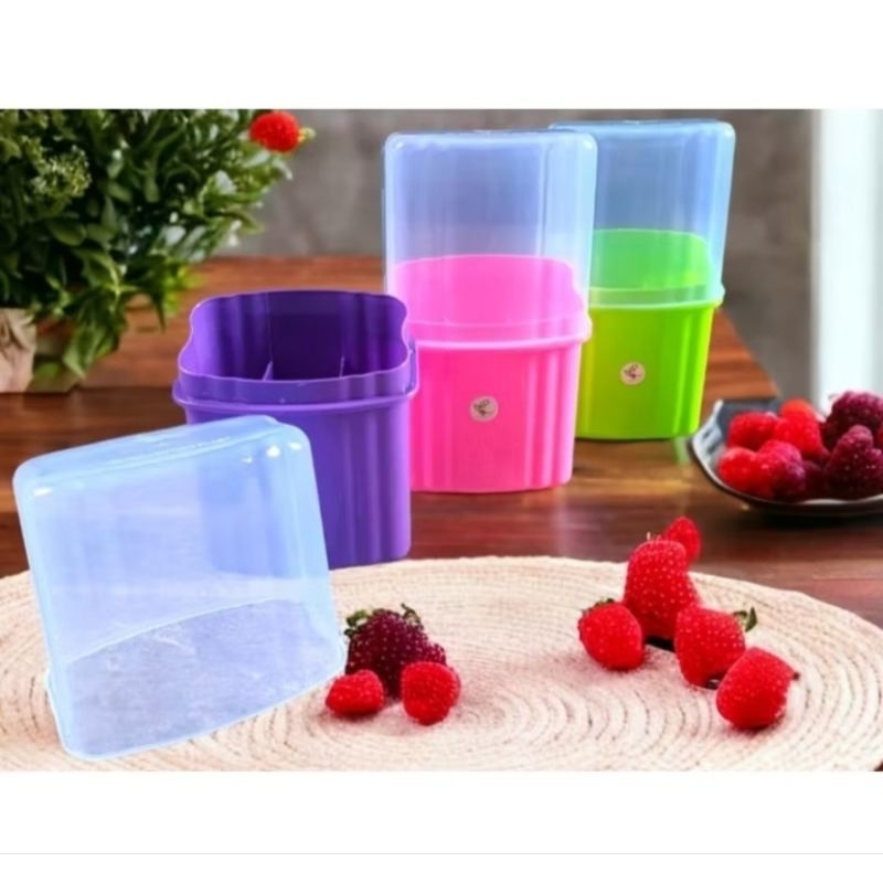 TEMPAT SENDOK GARPU BERTUTUP / TEMPAT SENDOK CHESSY + TUTUP / TEMPAT SENDOK GARPU BERTUTUP TANPA DUS