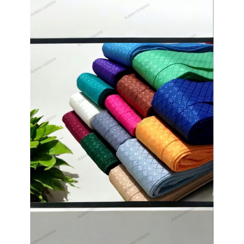 tirai jendela sido /tirai pintu/tirai jendela corak wajik/gorden plisket /gorden jadul/gorden klasik