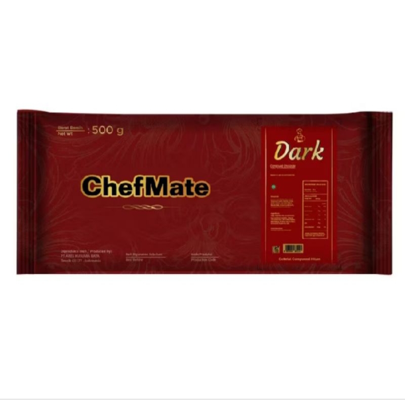 

COKLAT BATANG DARK CHEFMATE KEMASAN 500GRAM