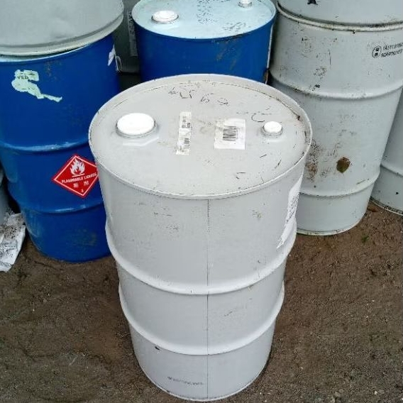 jerigen besi tong besi drum besi kap 60 L bekas