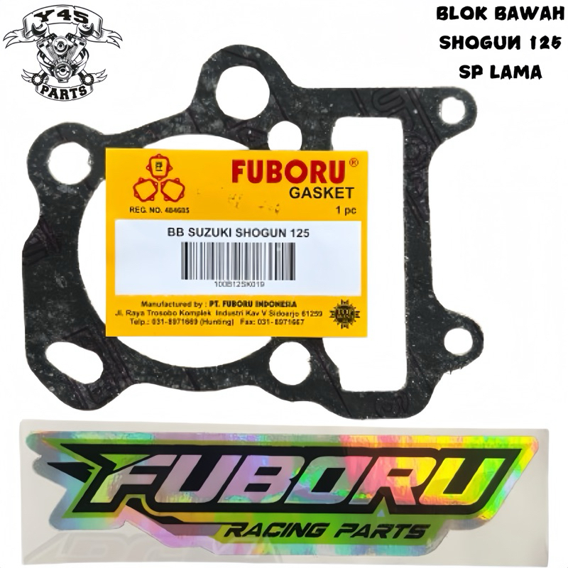 PACKING PERPAK BLOK BAWAH BURING SHOGUN 125 SHOGUN 125NEW SP RR FUBORU