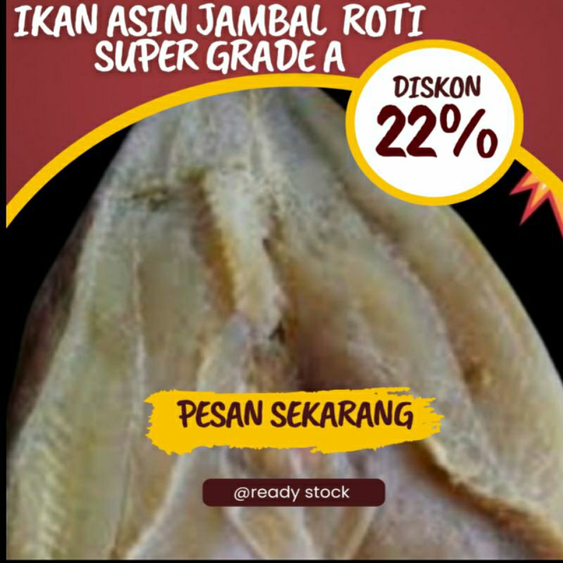 

Promo Ikan Asin Jambal Roti Super Grad A