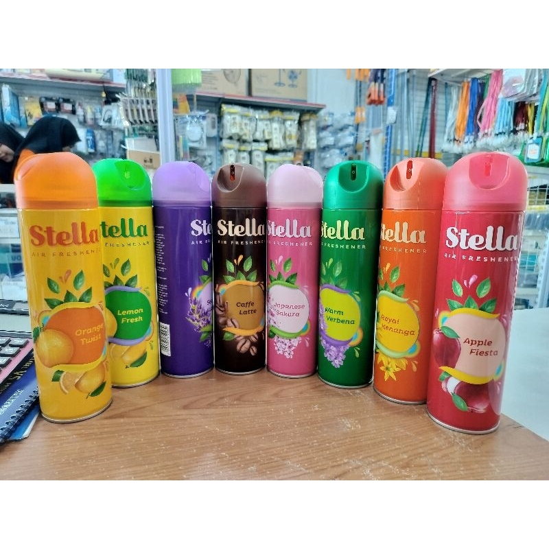 Pengharum Ruangan Stella Spray Secret Lavender 400 Ml