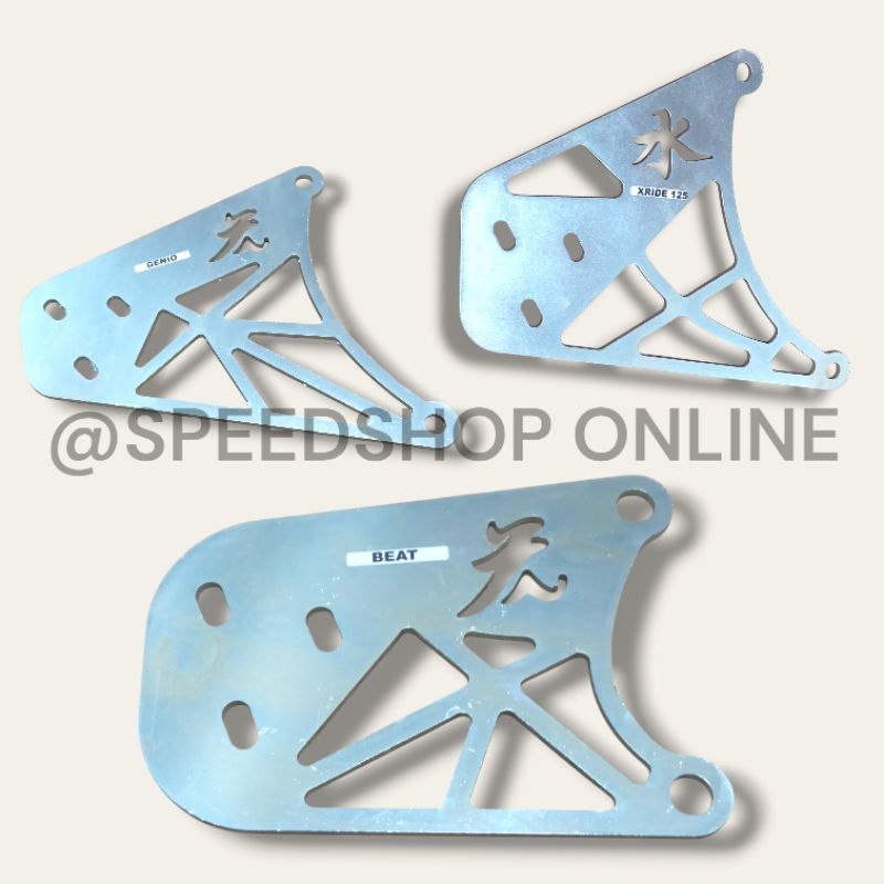 BREKET BRACKET PANGKON DUDUKAN KNALPOT STANDAR RACING KENOCHI K SERIES K1 K2 K3 MIO BEAT GENIO MIO M