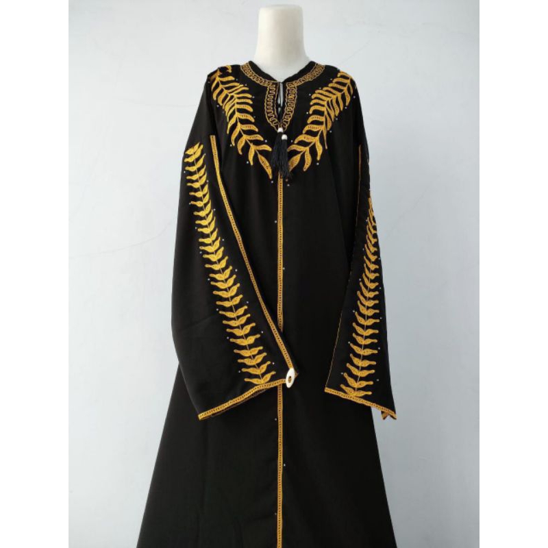 ABAYA BLUS ARAP PAYET SIZE XL DEWASA - mukena abaya sholat by Jihan salsa