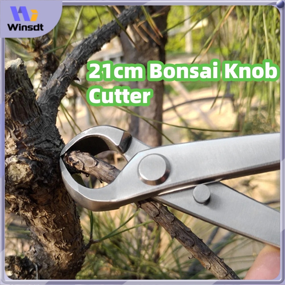ALLS 21cm Bonsai Knob Cutter Catok Bonsai Cembung Bonsai Gunting Alat Pemodelan Bonsai Gunting Alat