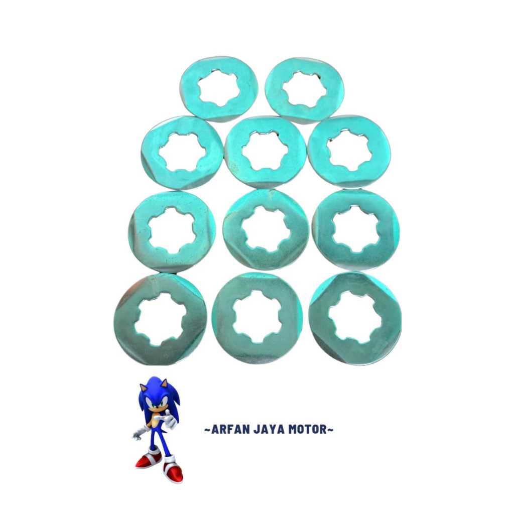 {10 PCS} RING GEAR DEPAN YAMAHA RX KING, RX S RING GIR RX KING