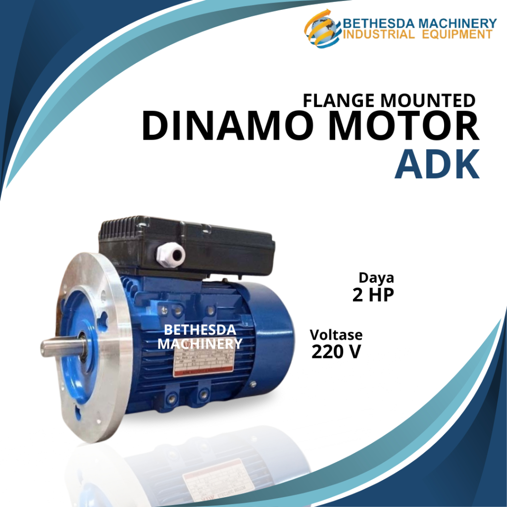 Dinamo 2 HP 1 Phase ADK Motor Dinamo 2 HP 1.5 KW 1500 Rpm