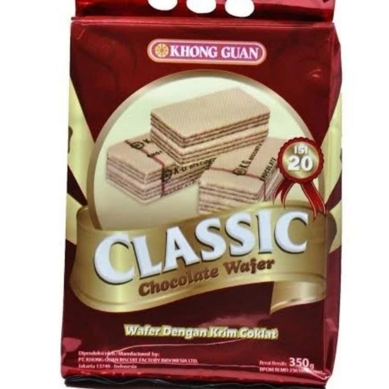 

Khong Guan Classic Biskuit Wafer 350 gr