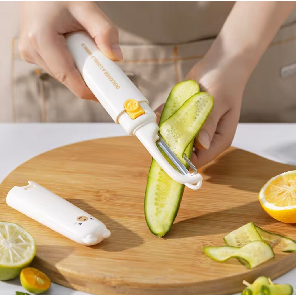 Pisau Kupas 2in1 peeler pengupas buah sayur pisau multifungsi 115