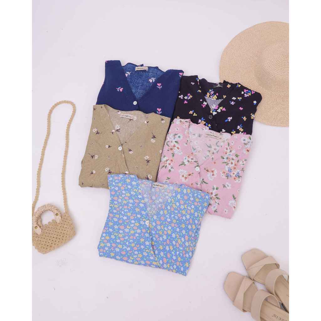 Daster Wanita Motif Kekinian Home Dress Santai Daily Baju Santai Kekinian Rayon Premium