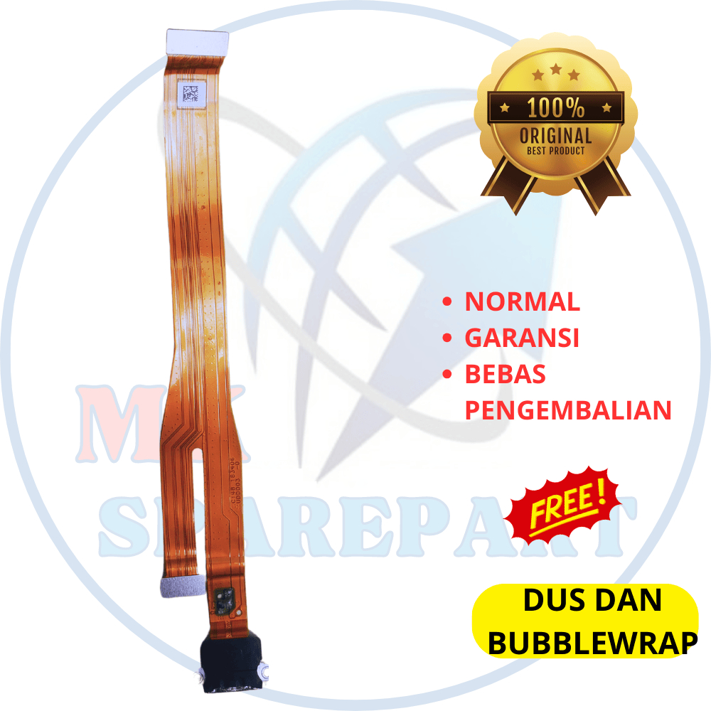 Flexible cas oppo a3s original copotan - cph1803 - flexible charger - ori cabutan bawaan