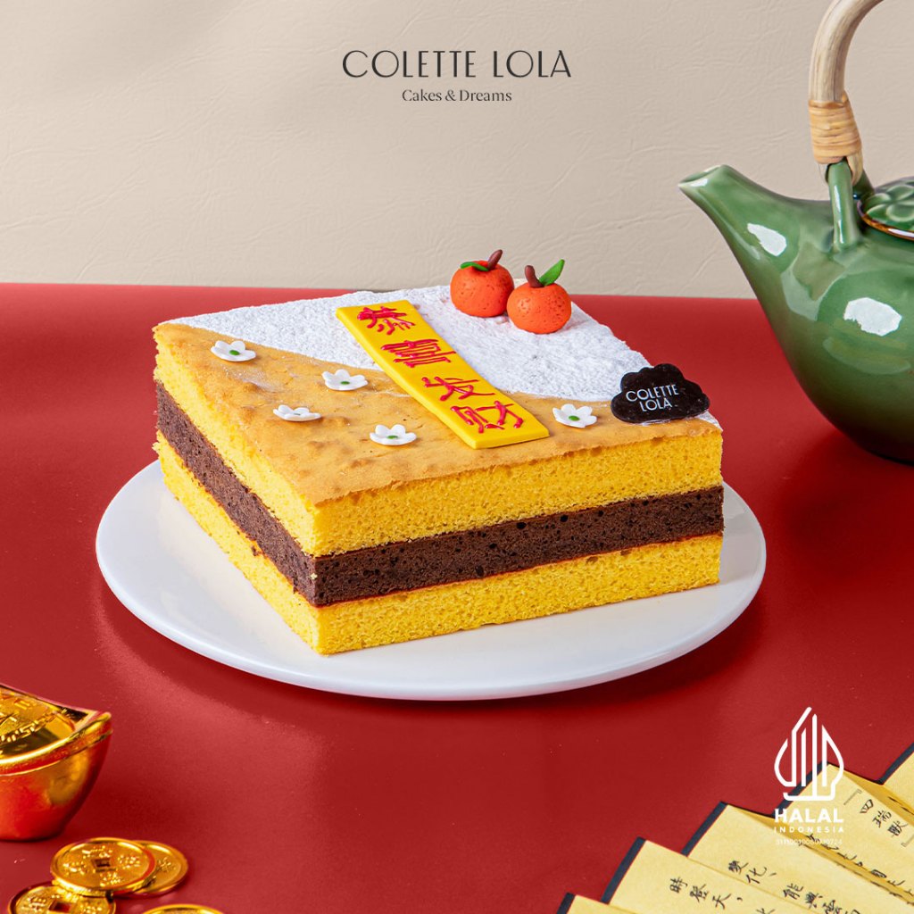 

Kue / Cake Chinese New Year Colette Lola Lapis Surabaya - 18cm × 18cm