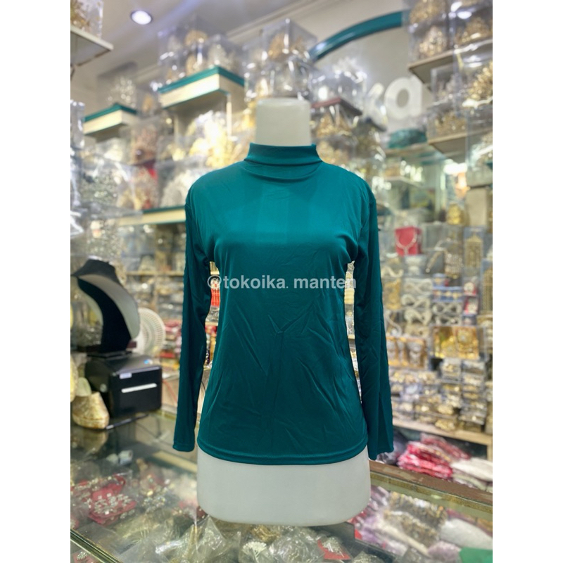 MANSET MUSLIM / DALAMAN KEBAYA / MANSET ZIPPER RESLETING BELAKANG / INNER SHIRT / MANSET JUMBO