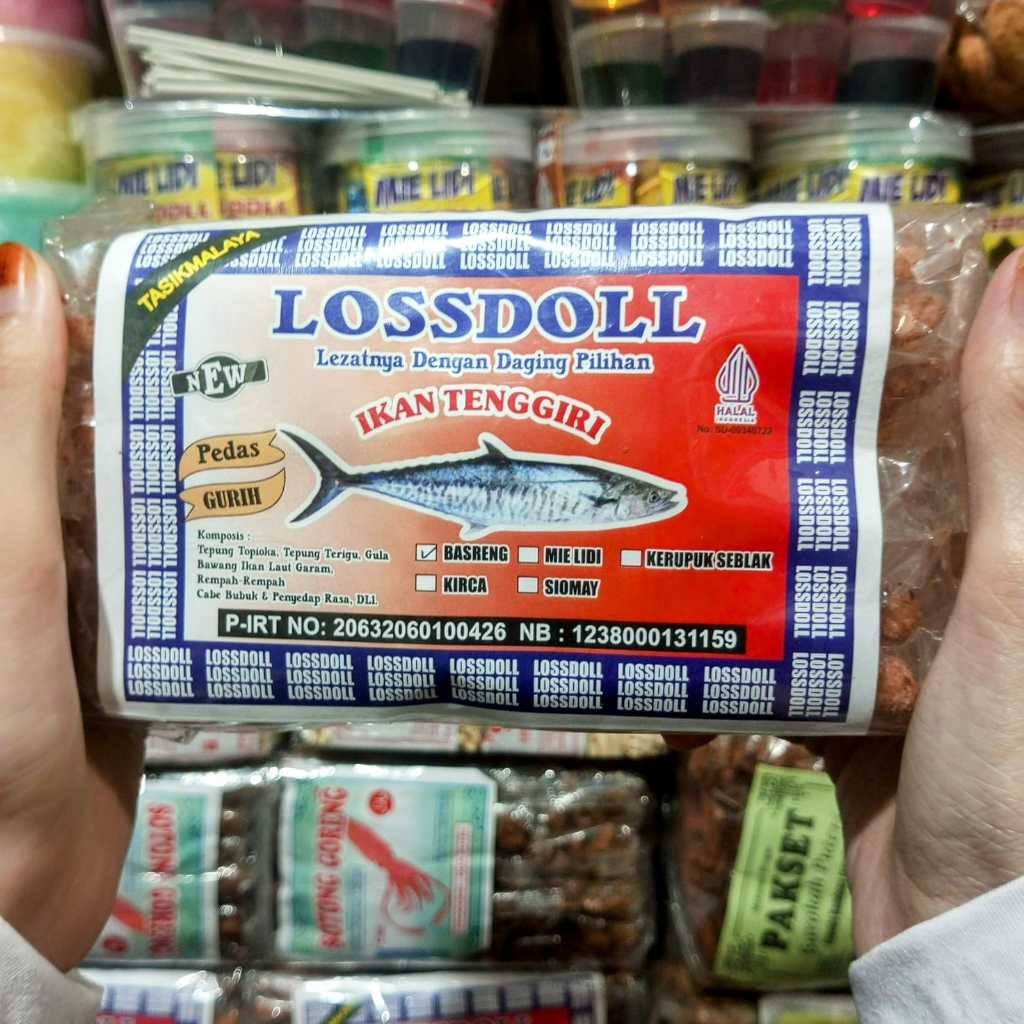 

Basreng Pedas Rasa Ikan Tenggiri 20 Pcs, Makanan Ringan