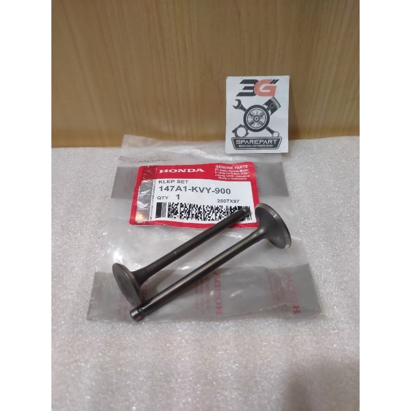 KLEP SET/PAYUNG KLEP KVY BEAT KARBU/SPACY KARBU/SCOOPY KARBU HONDA