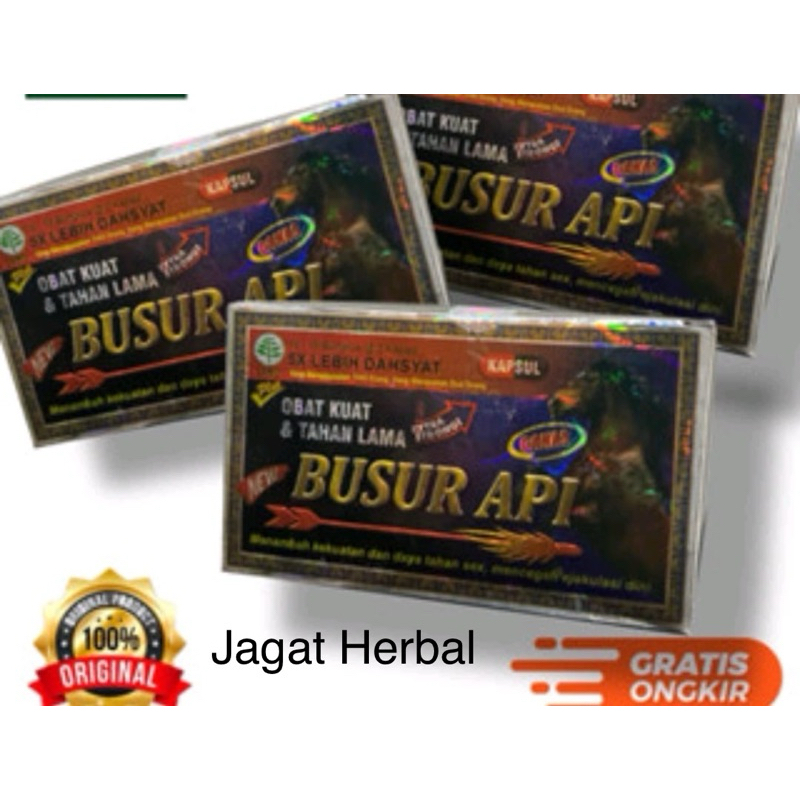 Herbal Kapsul Busur Api Original