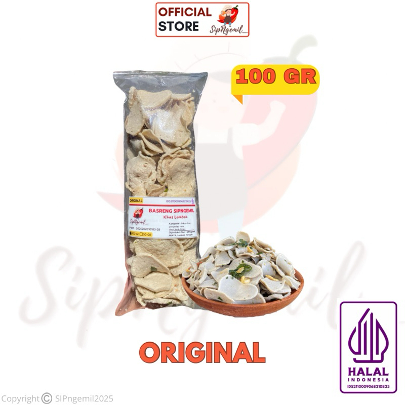 

BASRENG SIPngemil 100 gram ORIGINAL DAUN JERUK