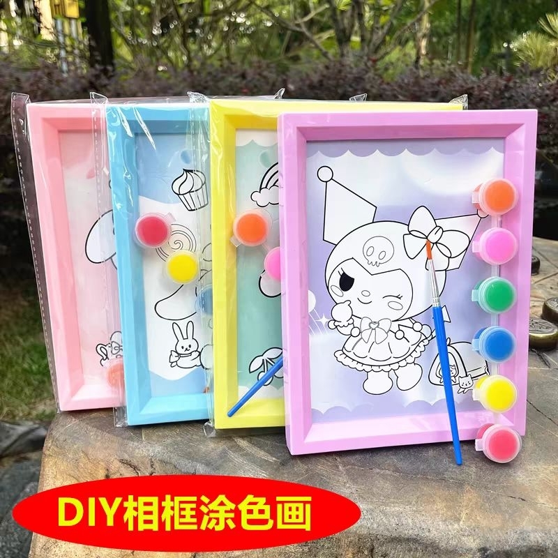 

mewarnai painting cat air akrilik sanrio