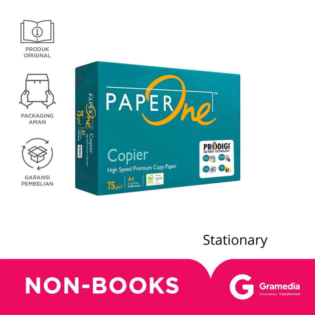 

(Original) Gramedia Pekanbaru - Hot Item Paper One FC 75 Gr A4