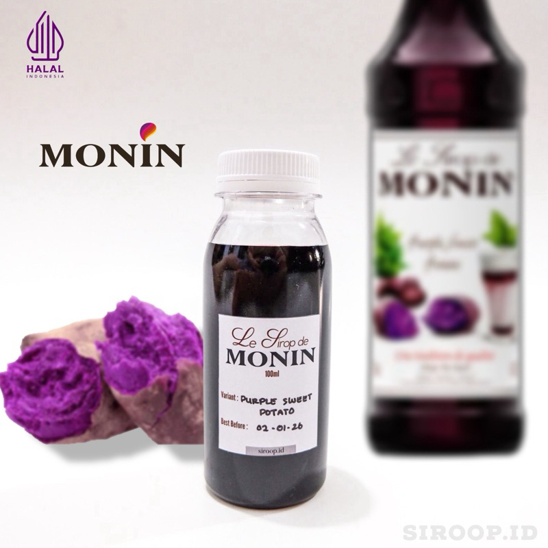 

Monin Purple SweetPotato Syrup Flavour Repack (30ml,75ml,100ml)