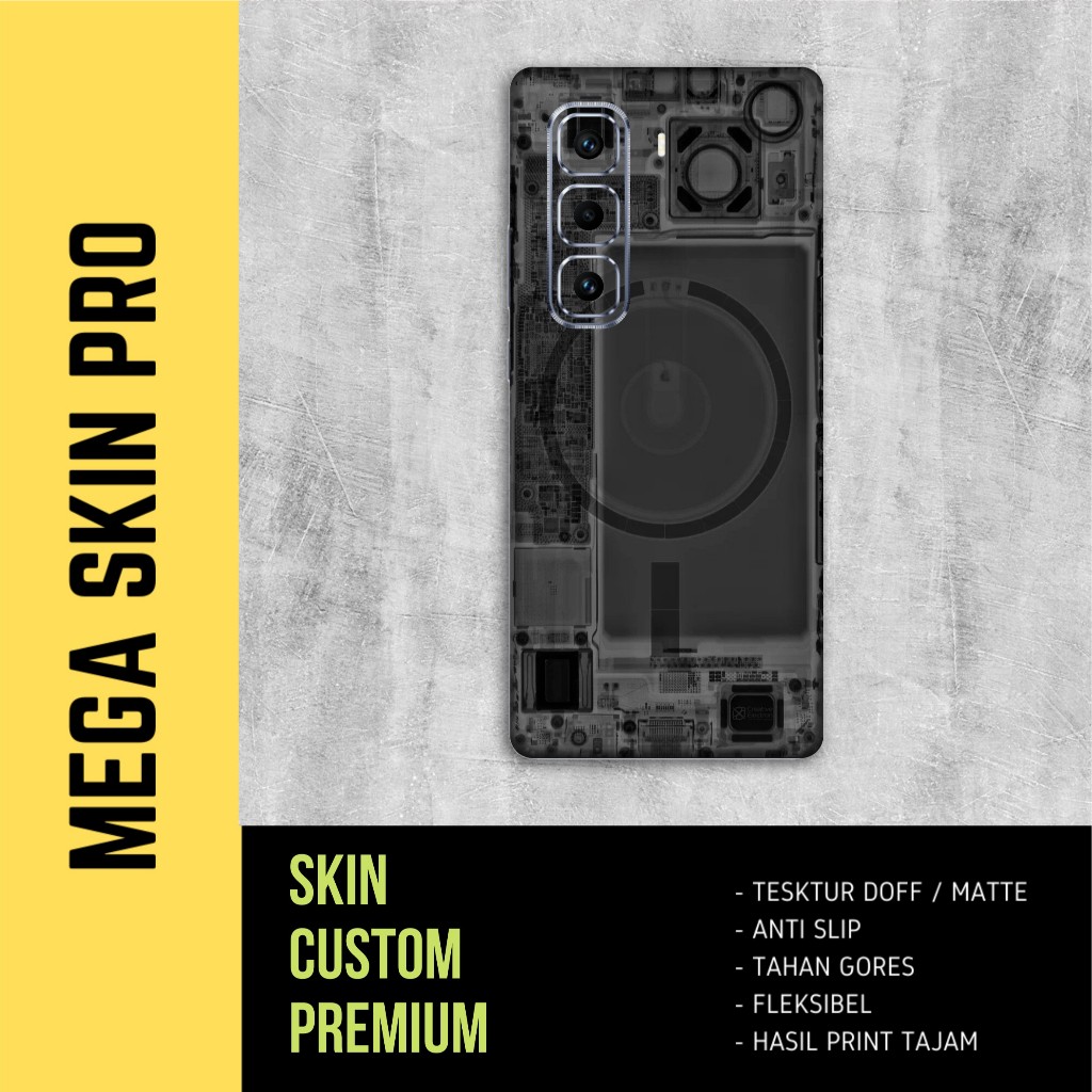 Skin Infinix Hot 50 Pro 4G - isi 2 buah - Mesin Teardown