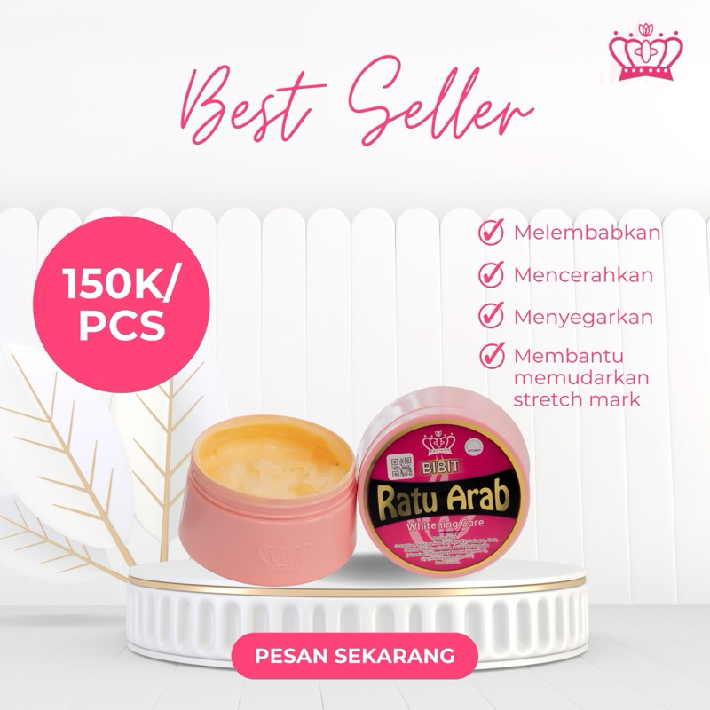 BIBIT RATU ARAB ORIGINAL BPOM ORI BODY LOTION HB RATU ARAB ORI BPOM 100% PEMUTIH