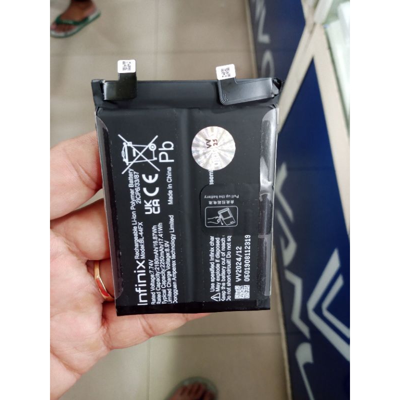 BATERAI INFINIX NOTE 12 VIP BL 49FX ORIGINAL