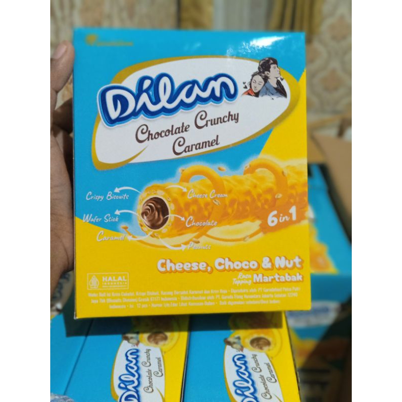 

Dilan chocolate crunchy caramel