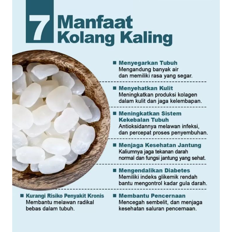 

Kolang Kaling Segar Herbal 500gr