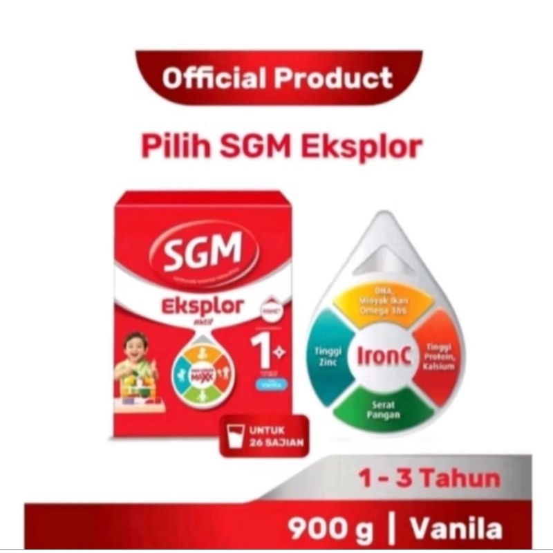 

SGM EXPLOR 1+ PRO GRESSMAXX SUSU PERTUMBUHAN MADU