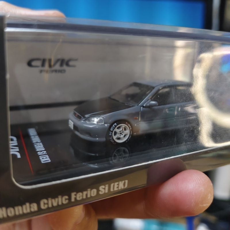 Diecast Miniscale Miniatur Inno64 Inno Model Honda Civic Ferio Si EK