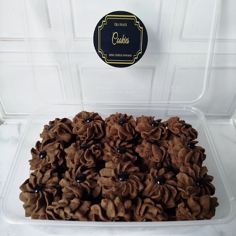 

Semprit Cokelat Homemade 400gr