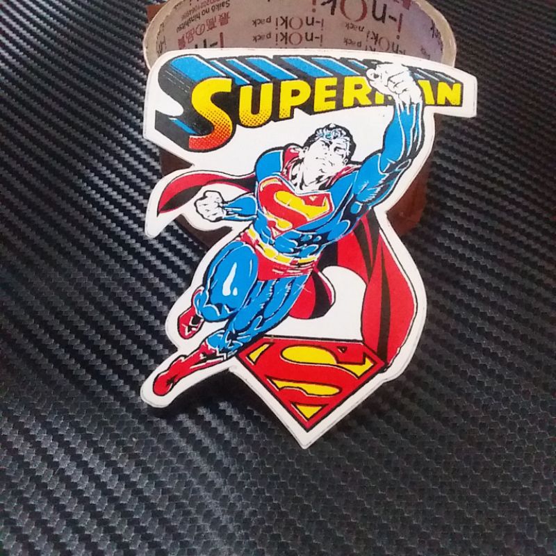 

Stiker graftac superman stiker kartun lucu