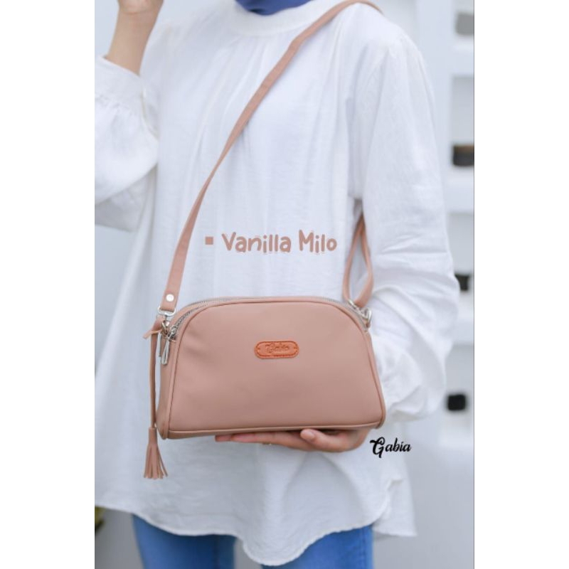 tas selempang wanita vanilla bag by gabia