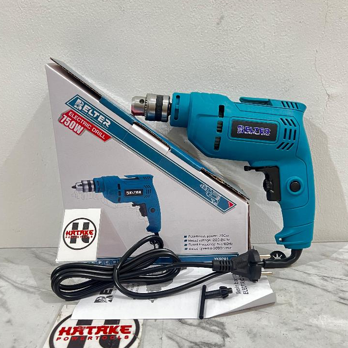 Mesin Bor 10MM Belter Drill Electric 10MM YK5081 Bor 10MM 500watt YK5081