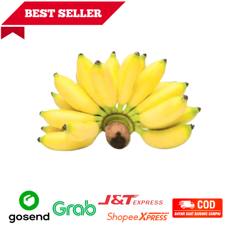 

Pisang Muli / Cau Muli 1 sisir/sikat Fresh Freshmart Go