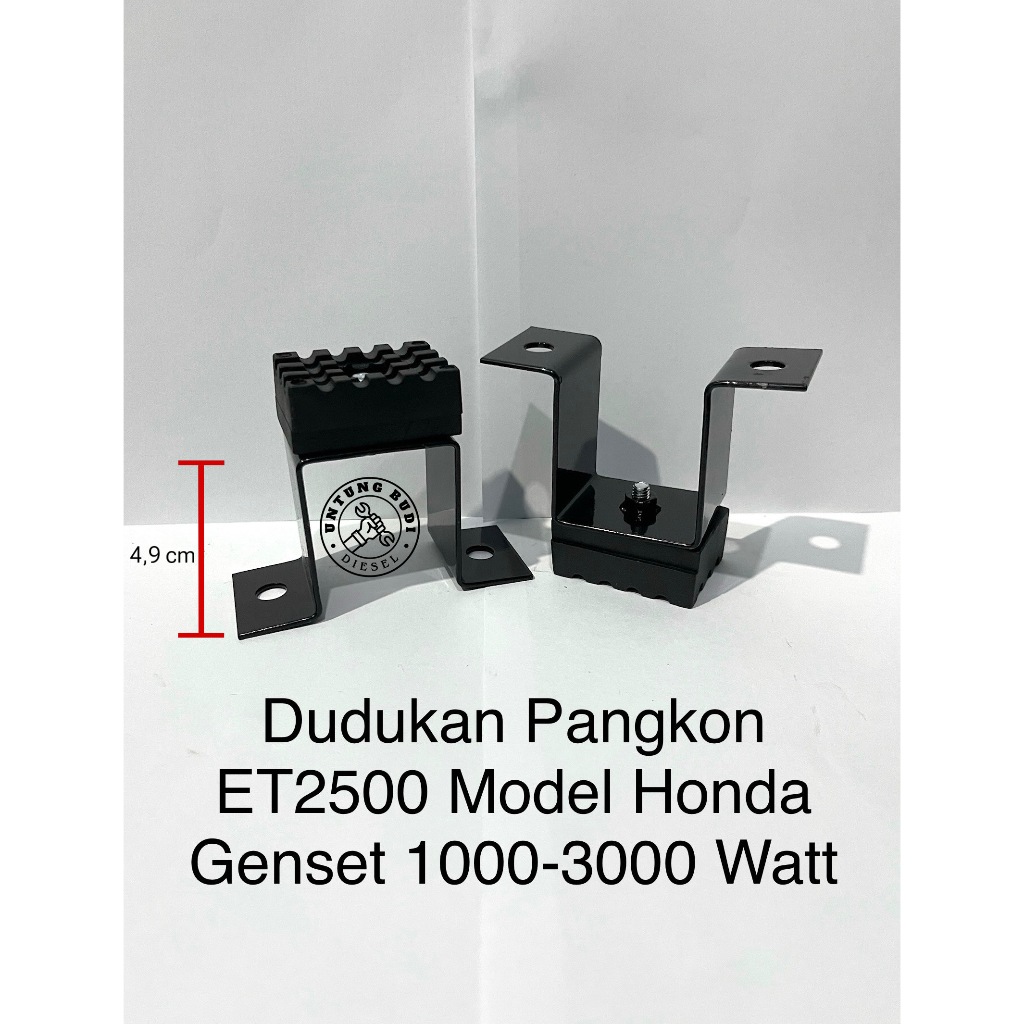 Kaki Pangkon Genset Set Model Honda ET2500 Dudukan Bracing Mounting Genset 1000-3000 Watt ET2500 ET2