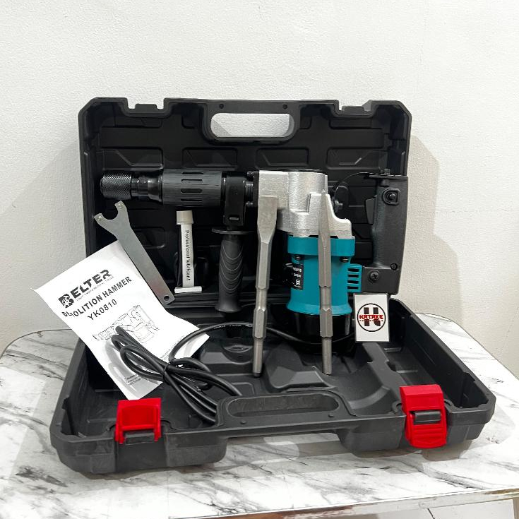 Belter DEMOLITION HAMMER Mesin Bobok Beton Demolition Hammer / Jack Hammer Penghancur Beton YK0810