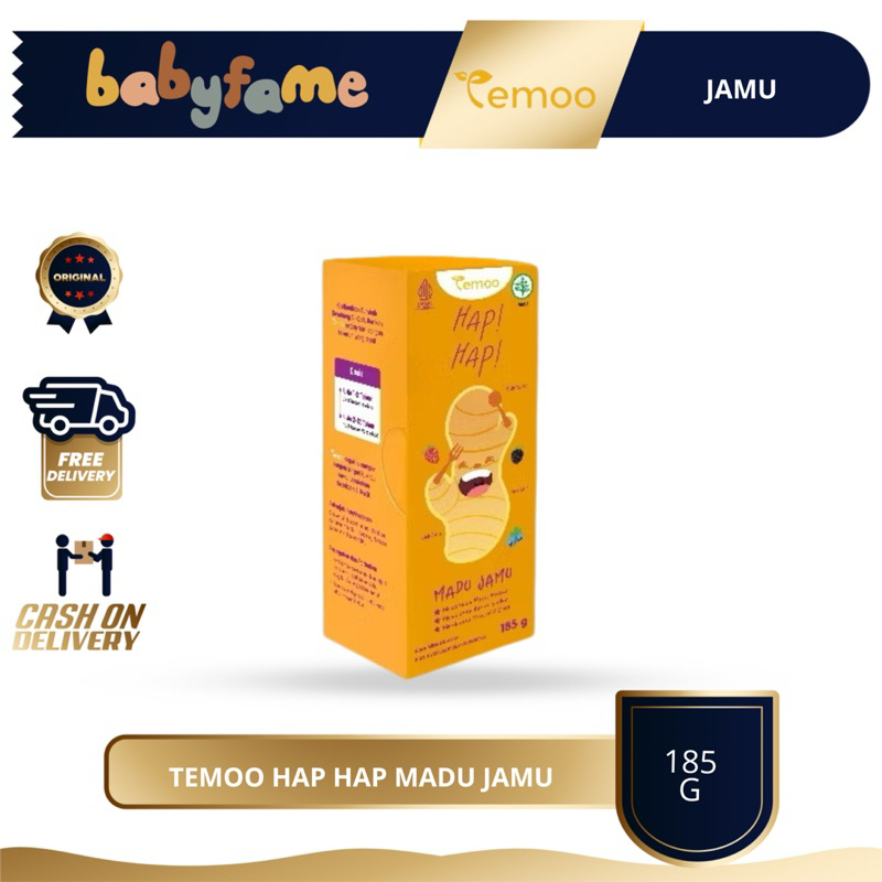 

TEMOO HAP HAP MADU | 185 GR | MADU