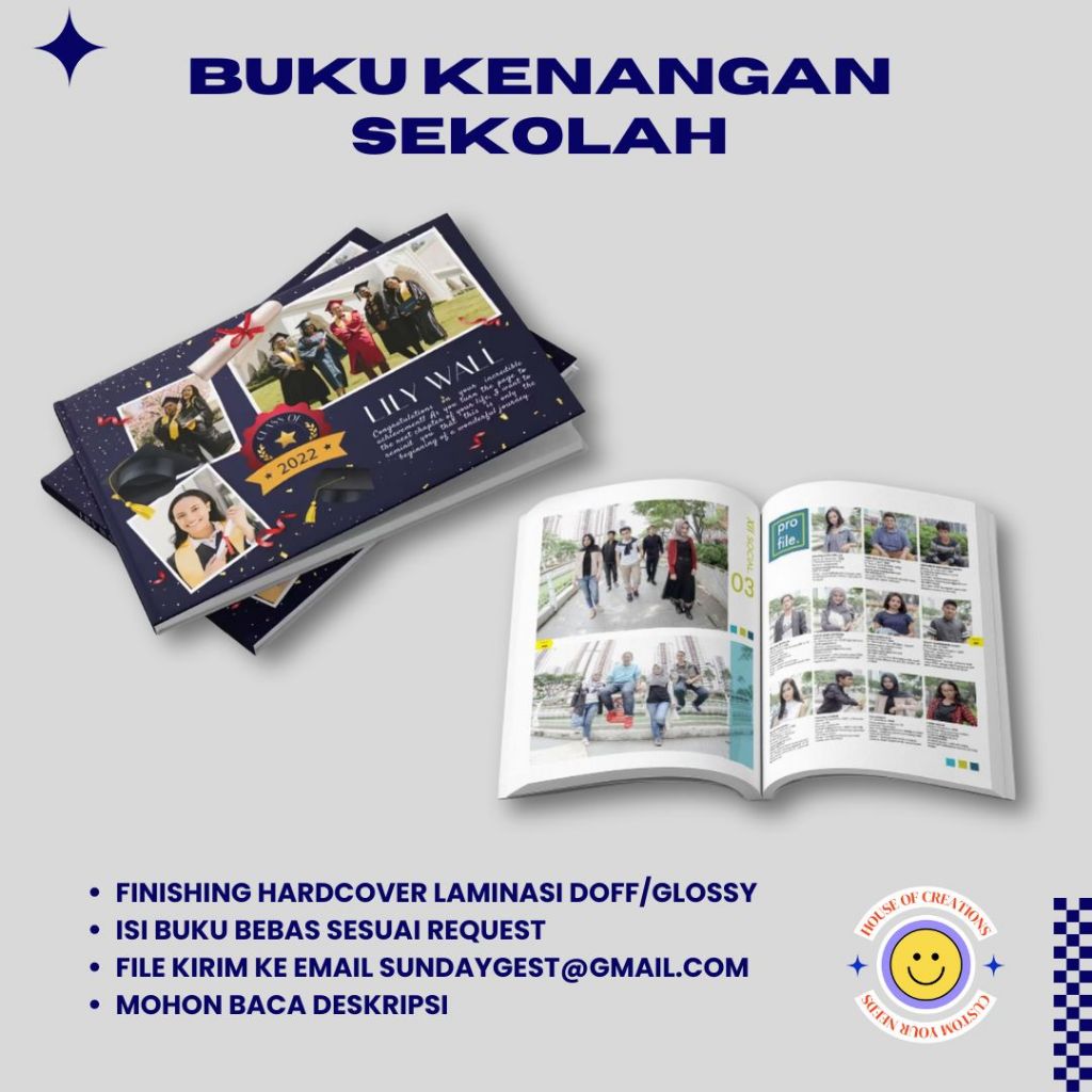 

CUSTOM BUKU KENANGAN TAHUNAN SEKOLAH MURAH PROSES CEPAT