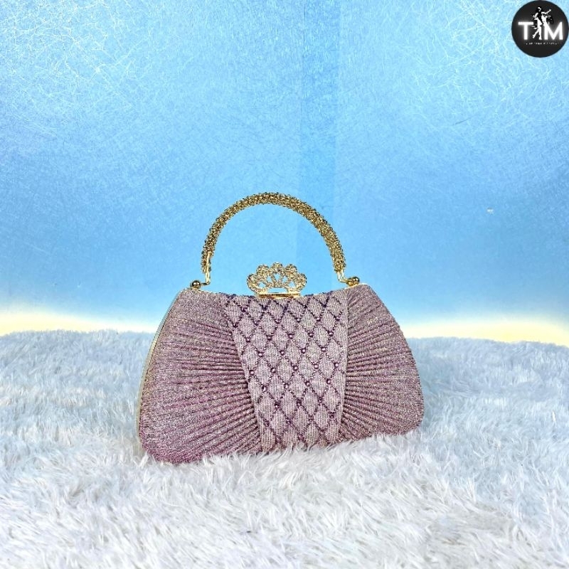 TAS PESTA WANITA IMPORT CLUTCH ELEGANT TAS PESTA MEWAH IMPORT MAKASSAR