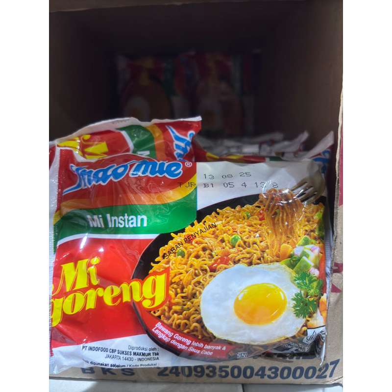 

Indomie Mi Instant Isi 4 Variant Mi Goreng dan Kuah