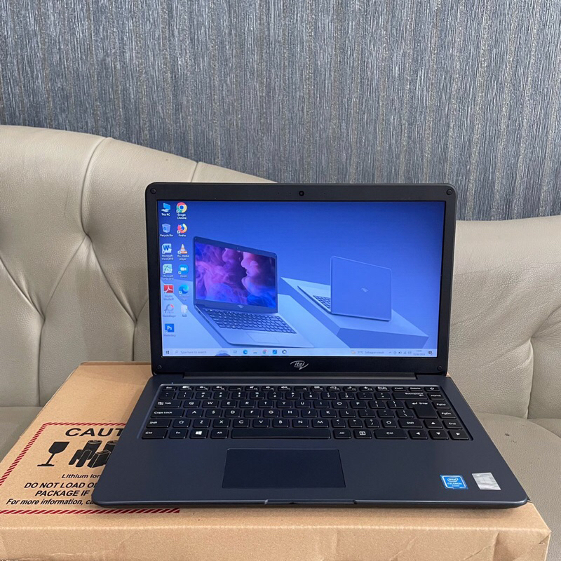 Laptop Itel Epic 1, 1.33Kg, Lengkap, Black