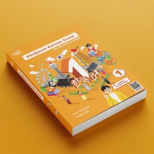 BUKU BELAJAR BAHASA KOREA  KKULJAEM KOREAN DASAR 1