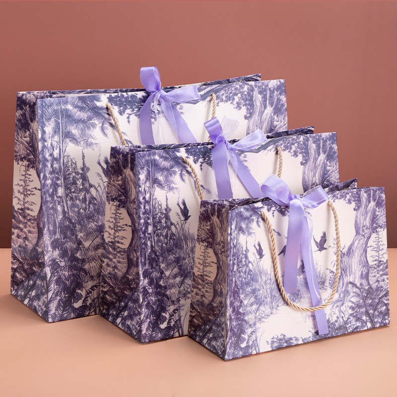 

PREMIUM Paperbag Motif Mewah 5 Size Ukuran Souvenir gift bag + Pita Tebal Tas Kado Tas Permen Tas Hadiah