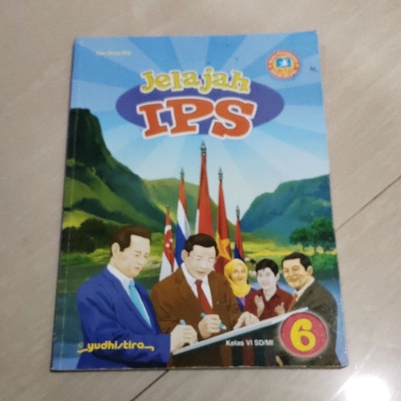 BUKU ORI BUKU JELAJAH IPS KELAS 6 SD PENERBIT YUDHISTIRA EDISI REVISI